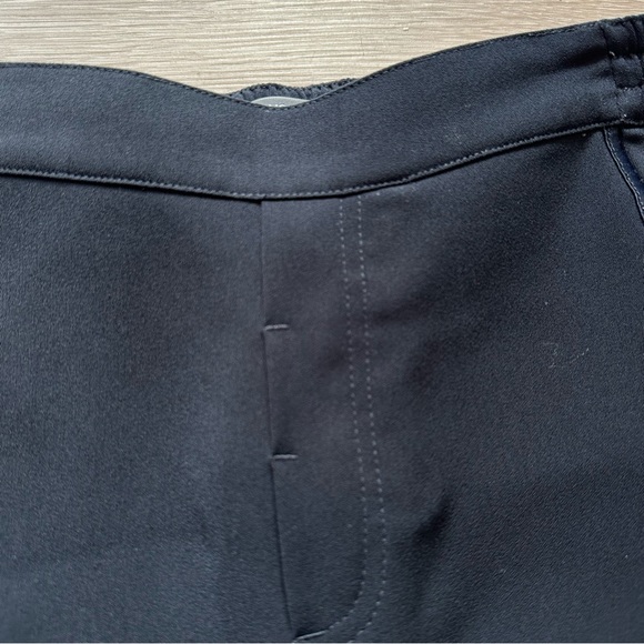 VINCE / Satin Piped Wrap Seam Pant / Navy Blue / Large - Picture 11 of 12